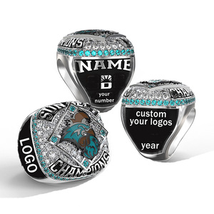 Anillos de campeonato de la <span class=keywords><strong>MLS</strong></span> DE LA Copa de fútbol LAFC <span class=keywords><strong>2022</strong></span> con logotipo de calidad personalizado, joyería de moissanita chapada en oro/plata clásica para regalos - Product Image 1