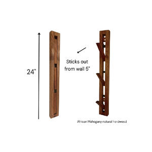 <span class=keywords><strong>Porte</strong></span>-serviettes magnétique en bois dur, <span class=keywords><strong>porte</strong></span>-crochet | <span class=keywords><strong>Porte</strong></span>-manteau fonctionnel - Product Image 3