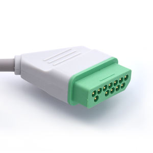 Nihon Kohden compatibele 3-afleidingen <span class=keywords><strong>ECG</strong></span>-kabel met klik-elektrode voor BSM-2300 AHA <span class=keywords><strong>ECG</strong></span>-kabel - Product Image 5