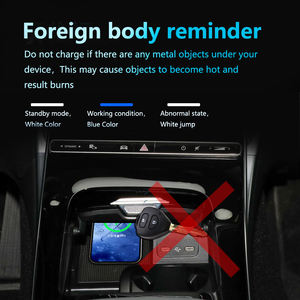 Pour MERCEDES C/S/<span class=keywords><strong>GLC</strong></span> 2021-2023 chargeur sans fil de voiture adaptateur de plaque de charge de téléphone portable rapide Modification intérieure pièces automobiles - Product Image 3