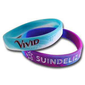 High Quality Adjustable <b>Waterproof</b> <b>Silicone</b> Bracelets with Metal Buckles - Product Image 2