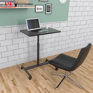 Mobilier de maison V-mounts Bureau d'<span class=keywords><strong>ordinateur</strong></span> portable en plastique à hauteur réglable Cadre solide <span class=keywords><strong>Facile</strong></span> à déplacer Bureau d'<span class=keywords><strong>ordinateur</strong></span> convertible stable - Product Image 1