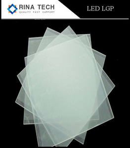 Placa de guía de luz de PMMA/PC de grado óptico de alta calidad, iluminación directa, tamaño personalizado extragrande para sistemas de downlight Rina Tech - Product Image 2