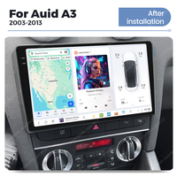 MEKEDE DUDU7 A7870 Car-play Android Auto Car Audio Radio 2K Pantalla GPS Navegación AM DSP Reproductor multimedia para Audi A3 2003-2013