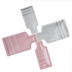 Kadın kozmetik plastik kılıf kozmetik örnekleri 10ml şişe uçucu yağ çanta case