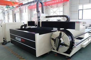 Machine de découpe laser à fibre CNC pour plaques et tubes métalliques 1530 Raycus 3KW 6KW - Product Image 4