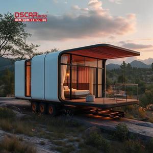 20ft thép không gian container viên nang cafe cửa hàng văn phòng căn hộ ngoài trời trong nhà kinh doanh di động không gian nhà viên nang - Product Image 2