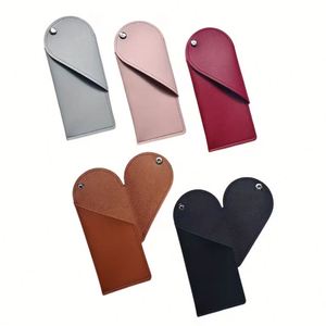 Portable Heart Shaped <b>Glasses</b> <b>Case</b> Unisex <b>Glasses</b> Pouch <b>Slim</b> Travel <b>Glasses</b> Organizer Bag - Product Image 1