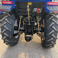 Tracteur agricole compact multifonction 4WD avec moteur Yangdong 80HP à engrenages haute productivité
