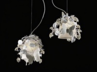 Lustres en céramique de luxe, luminaires suspendus modernes pour hôtel/restaurant, lampe lustre et luminaires d'escalier