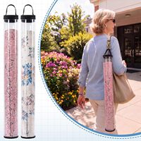 Tapis de Mahjong Transparent pour Jeu à Domicile, Tube de Rangement Mural, Tapis de Table de Mahjong, Sac de Transport Organisateur, Couleur Personnalisée