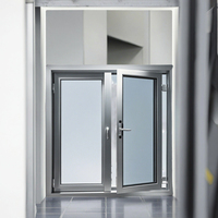 Ventanas correderas abatibles de aleación de aluminio de alto rendimiento Diseño moderno elegante Colgante de apertura horizontal seguro y eficiente en energía