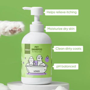 Shampoo Naturale all'Aloe Vera per Cani e Gatti, pH Bilanciato, Allevia il Prurito, Promuove una Pelle Sana, Calmante per un Pelo Lucente - Product Image 1