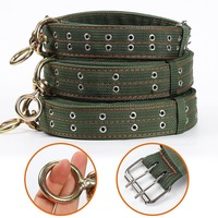 Collier de bétail en toile réglable Sangle de cou robuste pour bétail avec boucle Collier de traction durable pour vache boeuf taureau