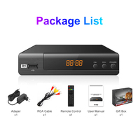 Sintonizador Digital REAKO H.264 DVB-S2 de Fábrica OEM/ODM STB WiFi IP TV Aire Libre para CCcam España MeeCast HD CAS 12 Meses para DVB S2