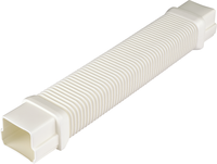 Goulotte de câblage en plastique élégante, durable et écologique pour dissimuler les tuyaux de climatisation et les fils électriques, usage industriel et domestique, commande manuelle