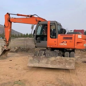 Gran oferta, excavadora de ruedas usadas Hitachi Zaxi 130W China 13ton Hitachi Zx130w, precio de excavadora de ruedas, excavadora Hitachi Zx130W usada - Product Image 2