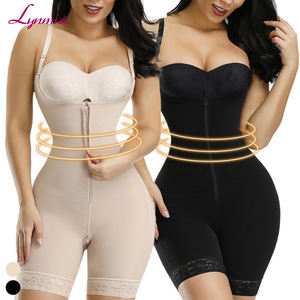 Fajas Colombianas Postquirúrgicas de Compresión para Liposucción y Lipoescultura con Cremallera y Abertura en la Entrepierna para Mujer - Product Image 2