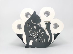 Support décoratif pour <span class=keywords><strong>papier</strong></span> et serviettes, support mural pour <span class=keywords><strong>papier</strong></span> <span class=keywords><strong>toilette</strong></span>, étagère de rangement - Product Image 5