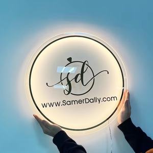 Letrero LED Personalizado con Logotipo para Salón de Belleza, Acrílico Luminoso, Publicidad Exterior, Luces de Neón LED - Product Image 2