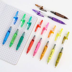 Custom Ready to Ship Plastic Promotional <b>Pen</b> Student Use School & Office Supplies Custom Logo Printed Blue Gel Ink - Product Image 1