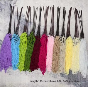 Artificial Flowers Hanging Rice Flowers Wedding Photography Flower Arrangement <strong>Decoration</strong> Soft Tassel <strong>Branch</strong> Floral Wholesale - Product Image 1