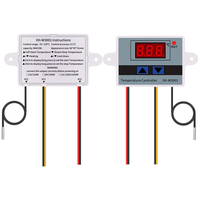 Contrôleur de température numérique LCD XH-W3001 Régulateur thermique Thermostat 220V 10A avec capteur NTC