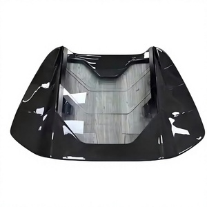 Tapa de Maletero Trasera de Fibra de Carbono Seca de Alta Calidad, Apta para Ferrari 488 Spider, Capó del Motor 89221600 03FE08710013LG - Product Image 4