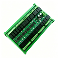 N4ROF32 32CH DC 12V 24V Mini Multifungsi Modbus Rtu RS485 Papan Relay 2A 0.2W Konsumsi Daya Rendah Relay Suara Mikro