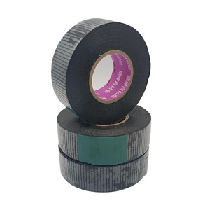 High Voltage <b>Waterproof</b> Insulating Self <b>Adhesive</b> Tape 0.6mm 25mm 5m Black Rubber Single Sided For Electrical Sealing - Product Image 1