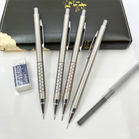 Lápiz mecánico HB para dibujo y escritura, Logo personalizado, 0,5/0,7/1,3/2,0mm