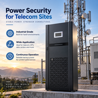 Système d'alimentation sans interruption (ASI) pour centre de données 80KVA-200KVA triphasé en ligne à double conversion avec écran tactile LCD, fonction parallèle, onde sinusoïdale pure et batterie au lithium