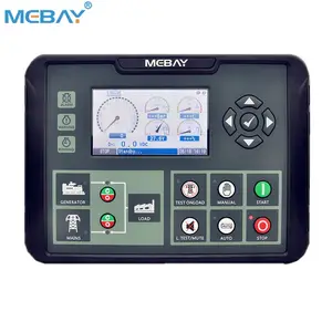 Mebay harga pabrik DC82DR AMF ATS Generator Controller Panel silikon dengan USB dan RS485 Port