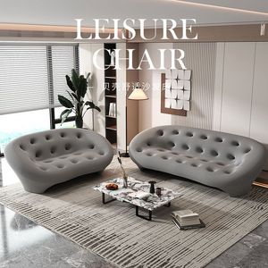 Freehand <b>Space</b> Semicircular Sofa Tufted Foam Filling Art Design Living Room Furniture - Product Image 3