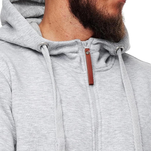 ชุดวอร์มแฟชั่นเข้ารูปสำหรับผู้ชายชุดออกกำลังกายมีซิปสวมใส่สบาย - Product Image 4