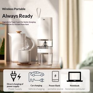 Nuevo Molinillo de Café Eléctrico Portátil, Molinillo de Granos Multifuncional para el Hogar, Pequeño, Plegable, Inteligente, para Uso en Exteriores, Controlado por Aplicación - Product Image 3