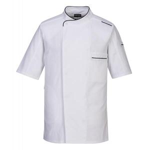 PORTWEST - C735WHRS Surrey P/E chefs chaqueta blanca-EAN 5036108354801 CHEFS AND FOOD INDUSTRY WORKWEAR - Product Image 1