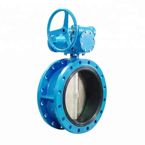 Válvula de Mariposa Manual de Hierro Dúctil DIN PN16 con EPDM, NBR, PTFE, NR para Agua, Aceite y Gas con Extremos de Brida - Product Image 3