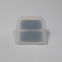 Desain Pembuatan Tombol Silikon Kustom, Keypad Silikon Epoxy, Keyboard untuk Peralatan Rumah Tangga, Backlit, Warna Kustom