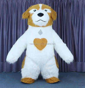 Disfraz <span class=keywords><strong>de</strong></span> <span class=keywords><strong>perro</strong></span> peludo para <span class=keywords><strong>Anime</strong></span> Walking Paradise Activities Chase Dog Mascot Costume Inflable 2M - Product Image 4