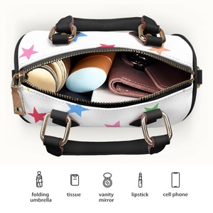 <strong>Mini</strong> <strong>Black</strong> TK Spread of the Virus Cartoon Printed Handbag One Shoulder <strong>Bag</strong> for School for Women Top Handle <strong>Bags</strong> Crossbody <strong>Bag</strong> - Product Image 4