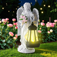 BSCI-Zertifizierte Solar-Gartenzwerg-Laterne für Heimdekoration und Gartenschmuck