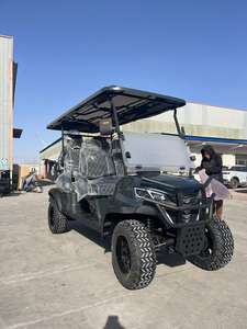 WELIFTRICH Chariot de golf électrique tout-terrain à batterie au lithium 4 et 6 places 4 + 2 Chariot de chasse 6 places - Product Image 2