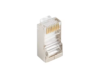 Accessoires de connecteur RJ45 de câble réseau d'usine Connecteurs électriques de connecteur mâle blindé SFTP