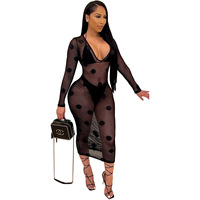 2022 Zomer Nieuwe Badmode Plus Size Custom Logo Bikini Set Sexy Doorzichtige Mesh Bikini Driedelige Set Strandbedekking