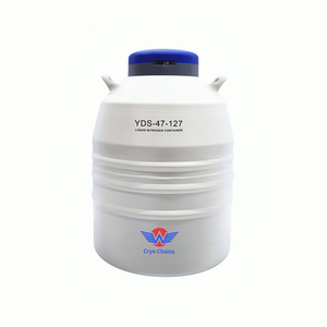 ถังใส่น้ำเชื้อไนโตรเจนเหลวขนาดเบา YDS-35-125 35L คอกว้างใช้ไนโตรเจนเหลว - Product Image 1