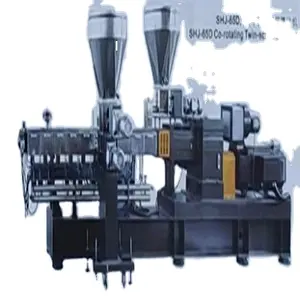 laboratory Parallel Co- Rotating plastic twin screw compounding extruder pelletizing line for polypropylene/high output