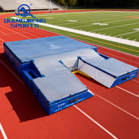 Tapis d'entraînement pour l'athlétisme, tapis d'atterrissage en mousse pour l'athlétisme, tapis pour l'athlétisme avec barre de saut en hauteur
