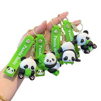 Soododo Niedlicher Plastik-Silikon DIY-Anhänger Anime-Puppe Schlüsselanhänger Souvenir-Geschenk für Frauen Taschen- und Autodekoration
