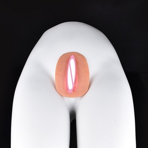 Nouveaux produits FAAK : Patch vaginal simulé de style unique pour usage féminin, accessoires sexy, vagin artificiel en silicone. - Product Image 3